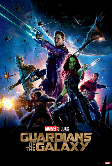 Poster: Guardianes de la galaxia
